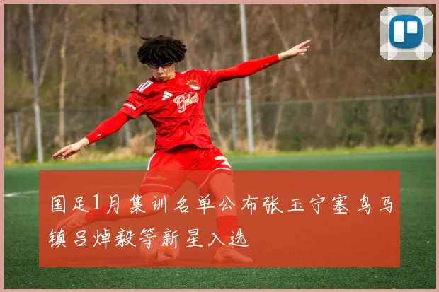 国足1月集训名单公布张玉宁塞鸟马镇吕焯毅等新星入选